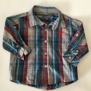 DKNY Plaid Shirt